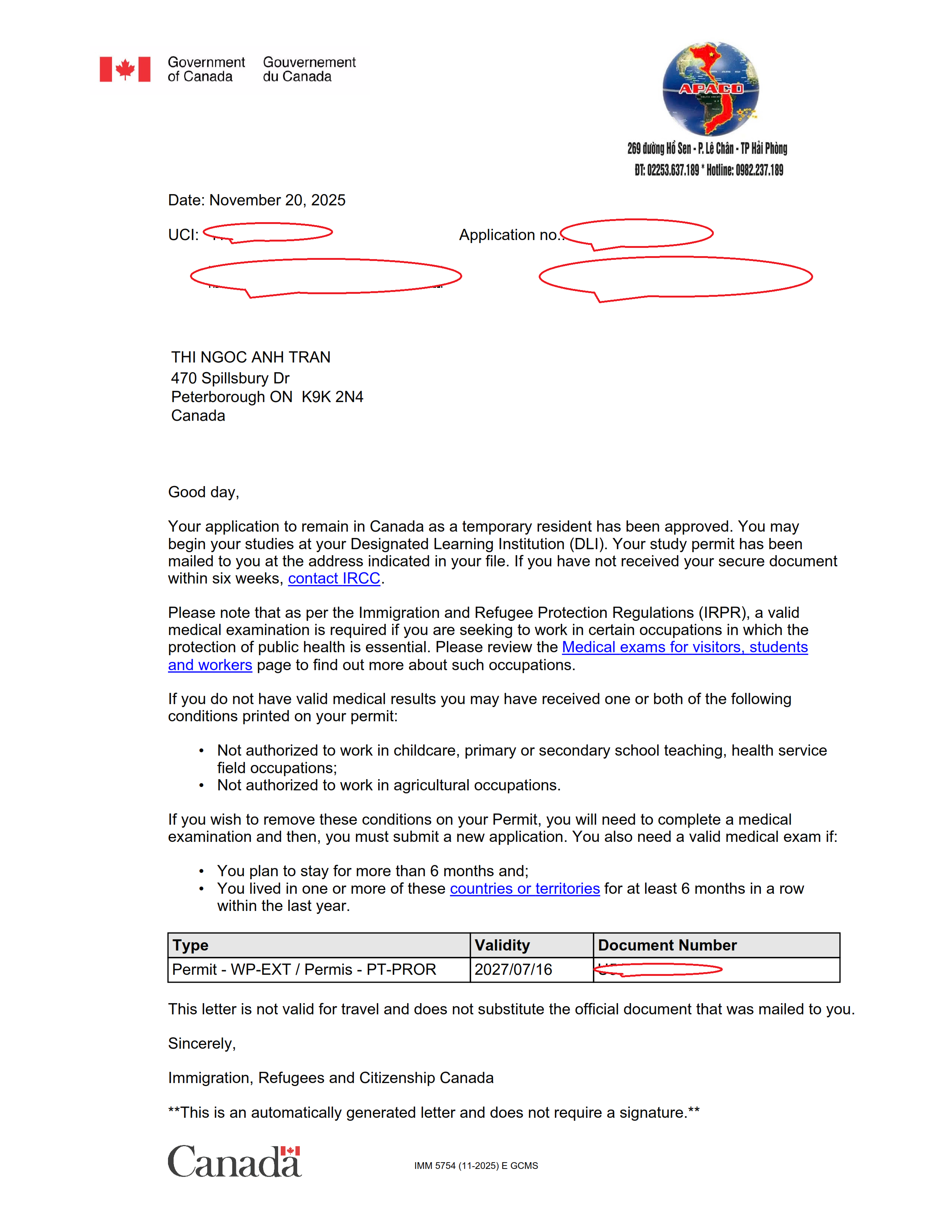  𝐂𝐇𝐎̂́𝐓 𝐂𝐔𝐎̂́𝐈 𝐓𝐔𝐀̂̀𝐍 𝐁𝐀̆̀𝐍𝐆 𝐂𝐇𝐈𝐄̂́𝐂 𝐕𝐈𝐒𝐀 𝐃𝐔 𝐇𝐎̣𝐂 𝐂𝐀𝐍𝐀𝐃𝐀! 